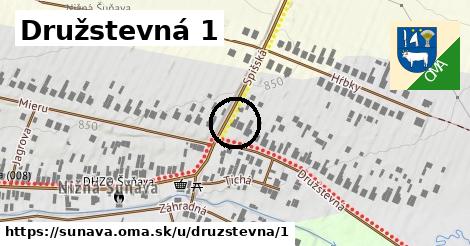Družstevná 1, Šuňava