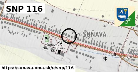 SNP 116, Šuňava