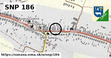 SNP 186, Šuňava
