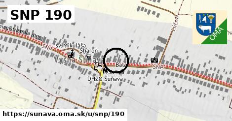 SNP 190, Šuňava