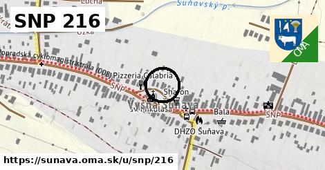 SNP 216, Šuňava