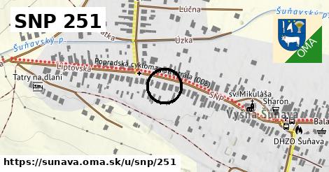 SNP 251, Šuňava
