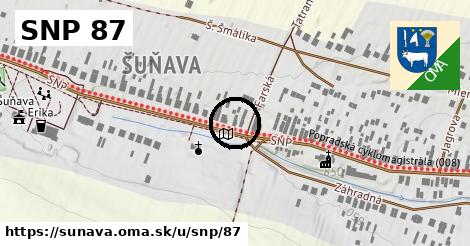 SNP 87, Šuňava