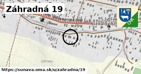 Záhradná 19, Šuňava