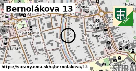 Bernolákova 13, Šurany