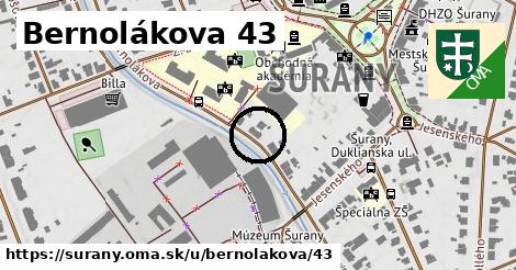 Bernolákova 43, Šurany