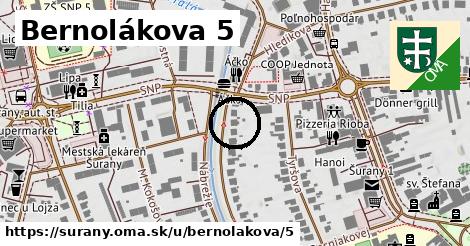 Bernolákova 5, Šurany