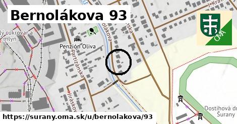 Bernolákova 93, Šurany