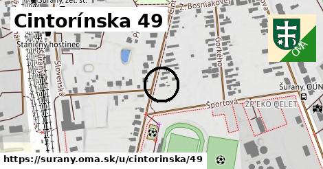 Cintorínska 49, Šurany