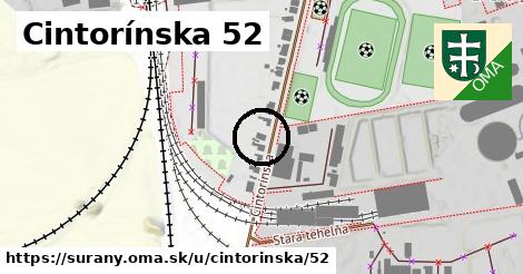 Cintorínska 52, Šurany
