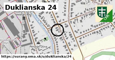 Duklianska 24, Šurany