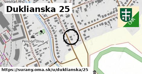 Duklianska 25, Šurany