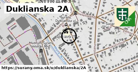 Duklianska 2A, Šurany