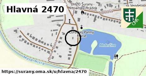 Hlavná 2470, Šurany