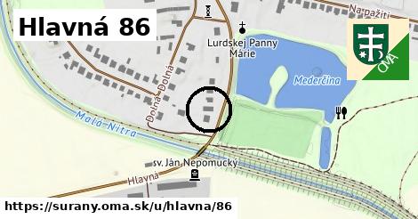 Hlavná 86, Šurany