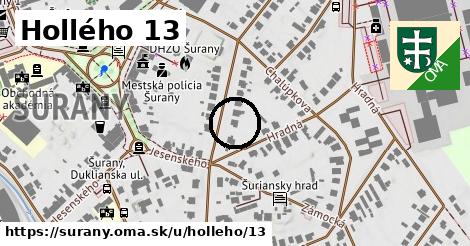 Hollého 13, Šurany