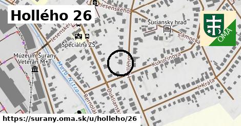 Hollého 26, Šurany