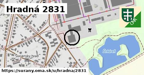 Hradná 2831, Šurany