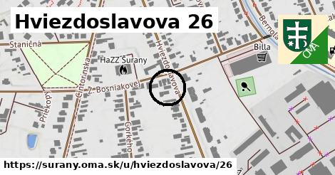 Hviezdoslavova 26, Šurany