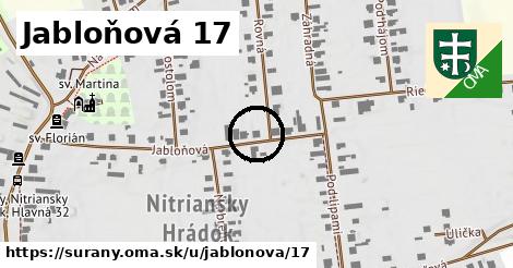 Jabloňová 17, Šurany