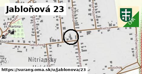 Jabloňová 23, Šurany