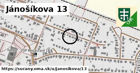 Jánošíkova 13, Šurany