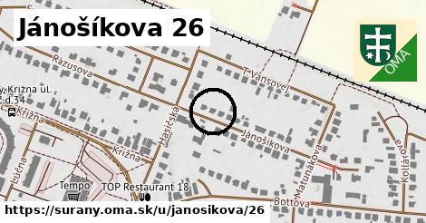 Jánošíkova 26, Šurany