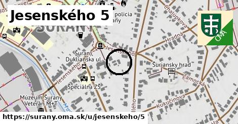 Jesenského 5, Šurany