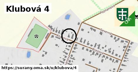 Klubová 4, Šurany