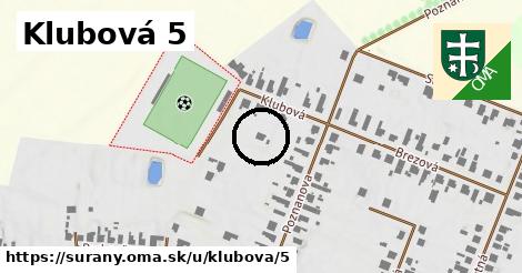 Klubová 5, Šurany