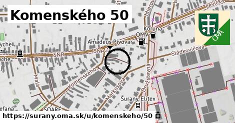 Komenského 50, Šurany