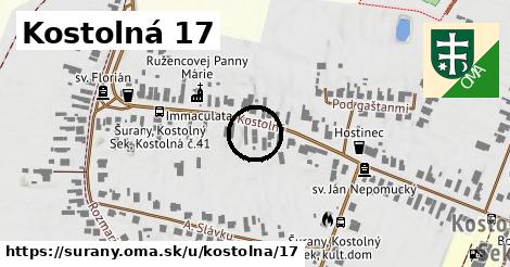 Kostolná 17, Šurany