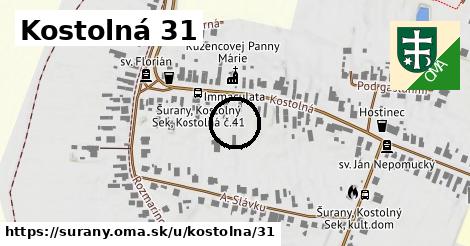 Kostolná 31, Šurany