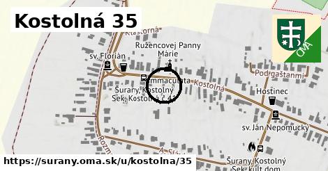 Kostolná 35, Šurany