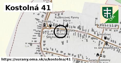 Kostolná 41, Šurany