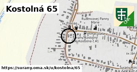 Kostolná 65, Šurany