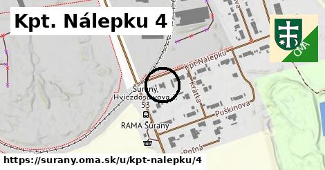 Kpt. Nálepku 4, Šurany