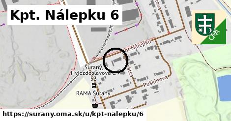 Kpt. Nálepku 6, Šurany