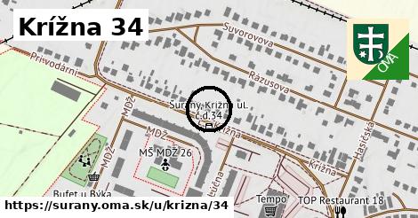 Krížna 34, Šurany