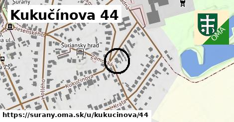 Kukučínova 44, Šurany