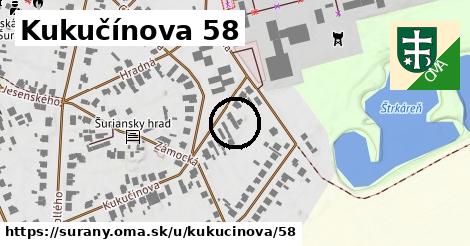 Kukučínova 58, Šurany