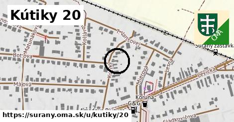 Kútiky 20, Šurany