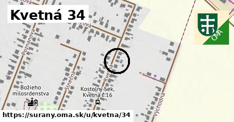 Kvetná 34, Šurany