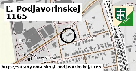 Ľ. Podjavorinskej 1165, Šurany