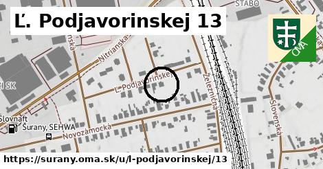 Ľ. Podjavorinskej 13, Šurany