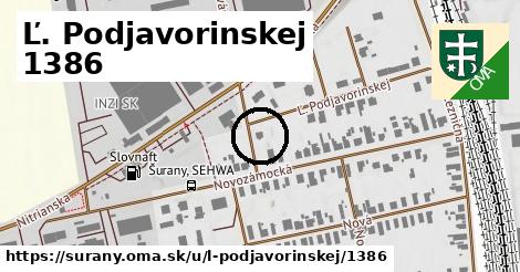 Ľ. Podjavorinskej 1386, Šurany