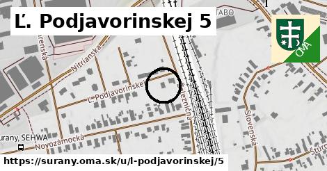 Ľ. Podjavorinskej 5, Šurany