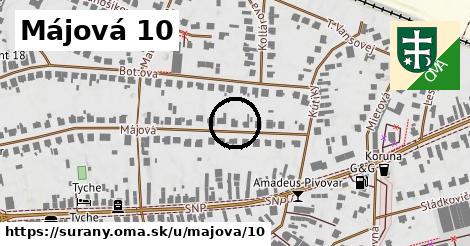 Májová 10, Šurany