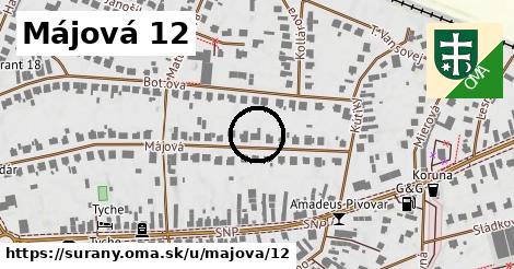 Májová 12, Šurany