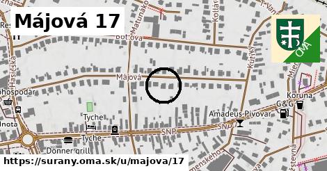 Májová 17, Šurany